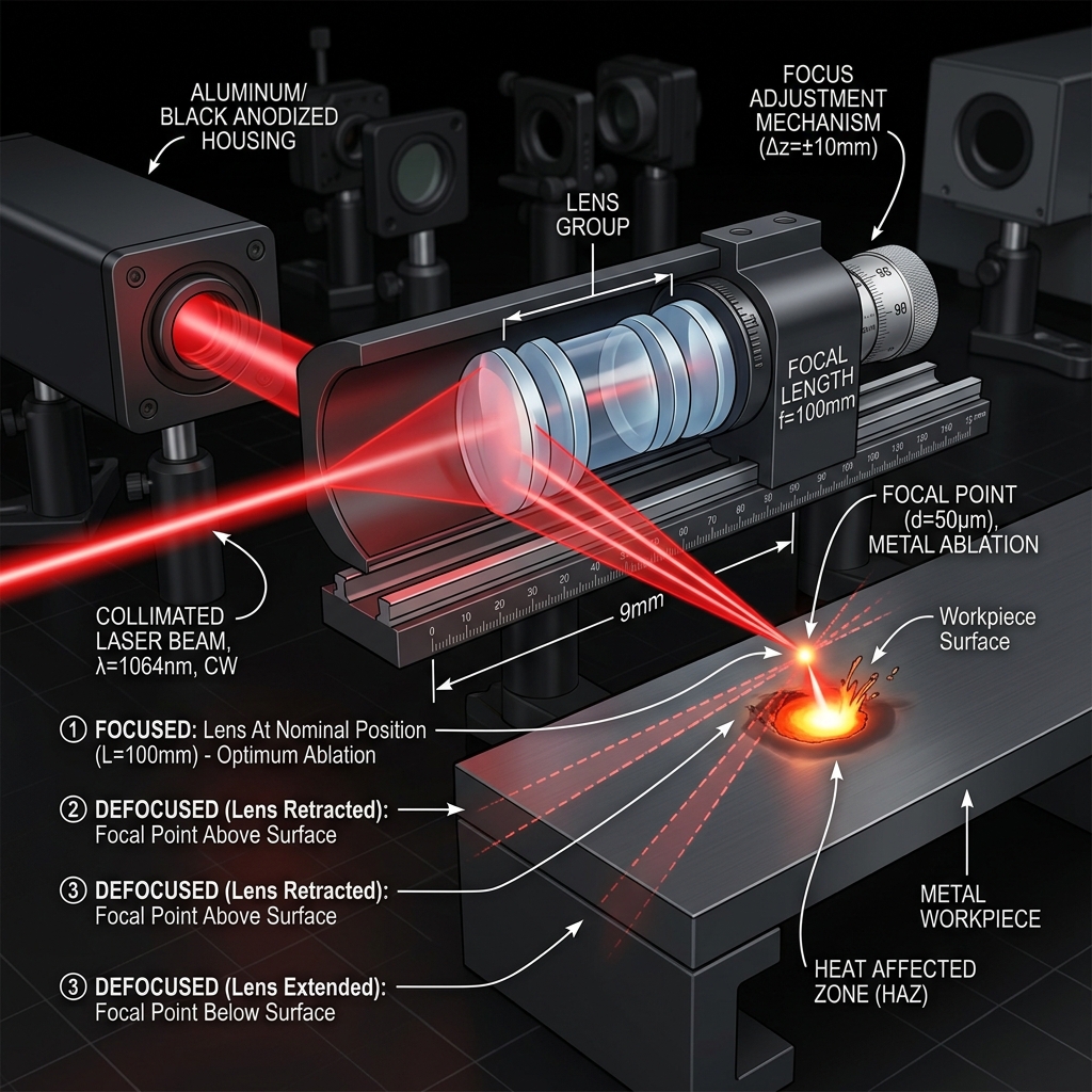 Lazer Kaynak Tabancasında Odak (Focus) Ayarı