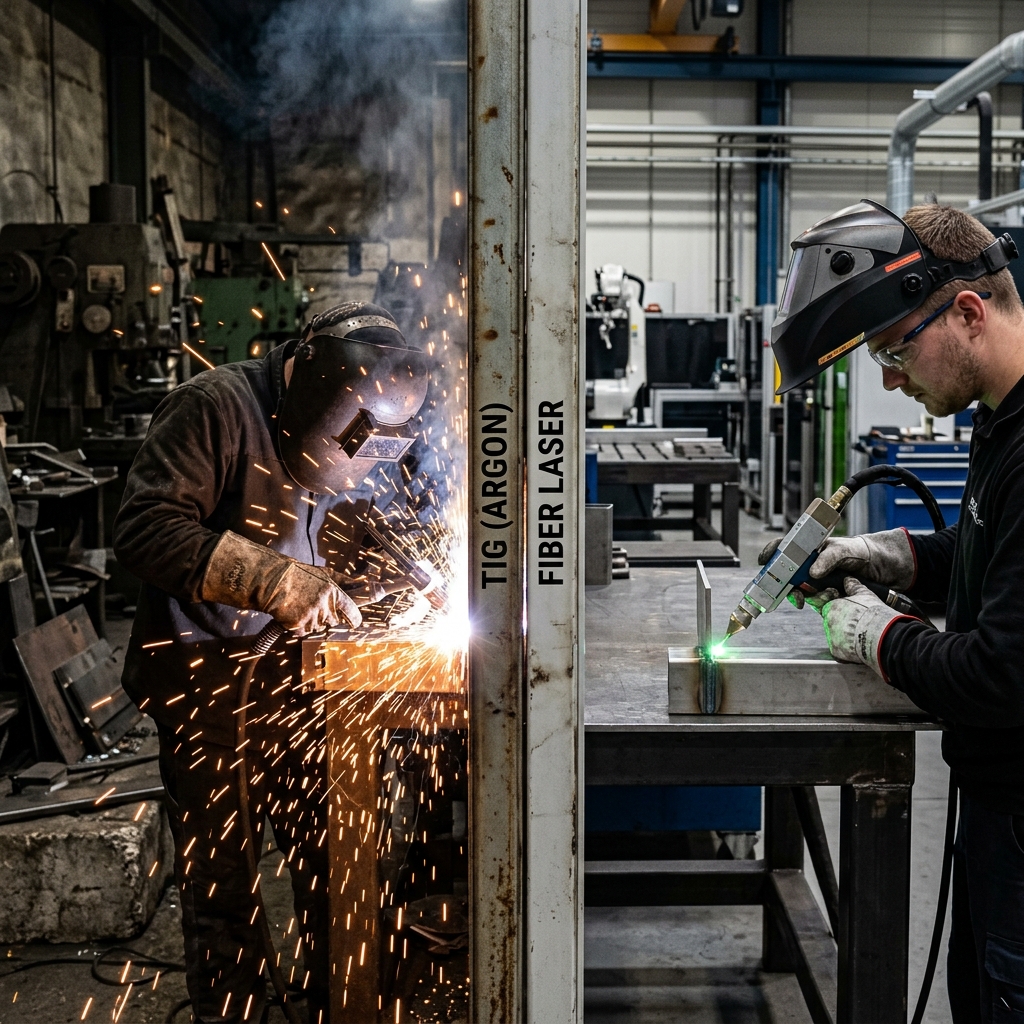 TIG (Argon) Kaynağı mı, Fiber Lazer Kaynak mı?
