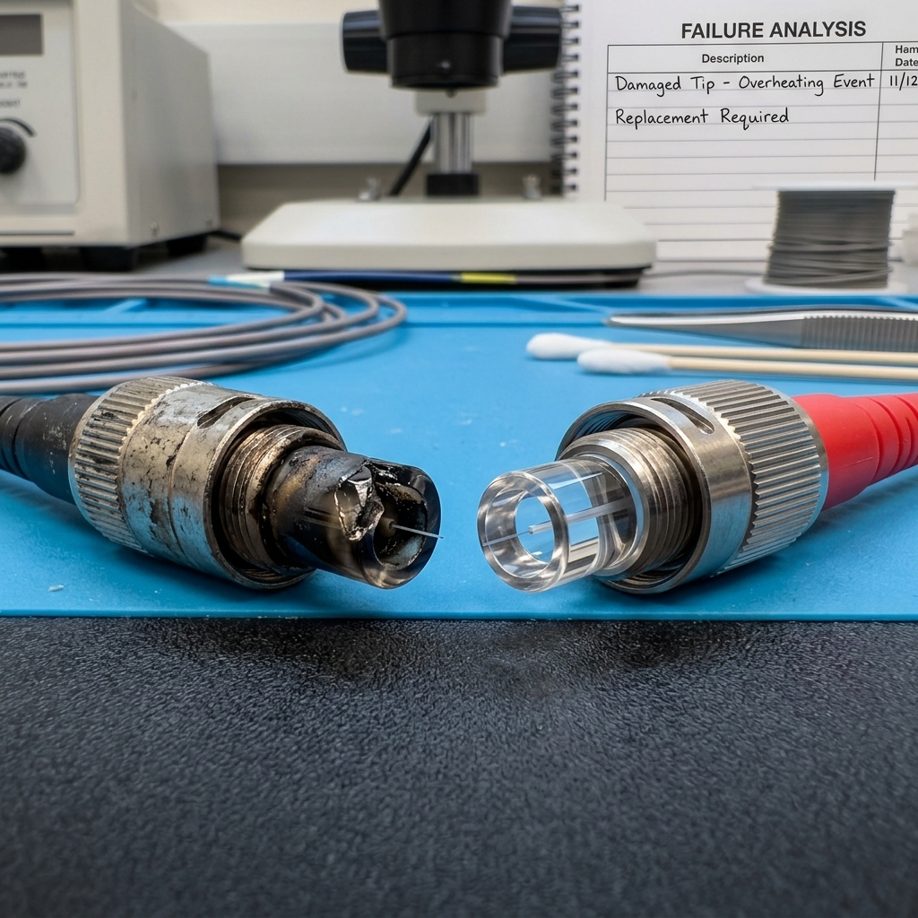 Fiber Kablo (QBH) Hasarları ve Temizliği