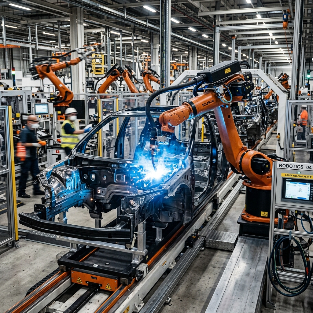 Otomotiv Sektöründe Lazer Kaynak Devrimi