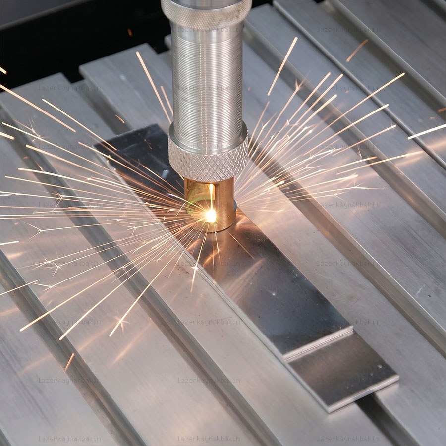 Destek Kollu Fiber Lazer Punta ve Dikiş Kaynak Makinesi