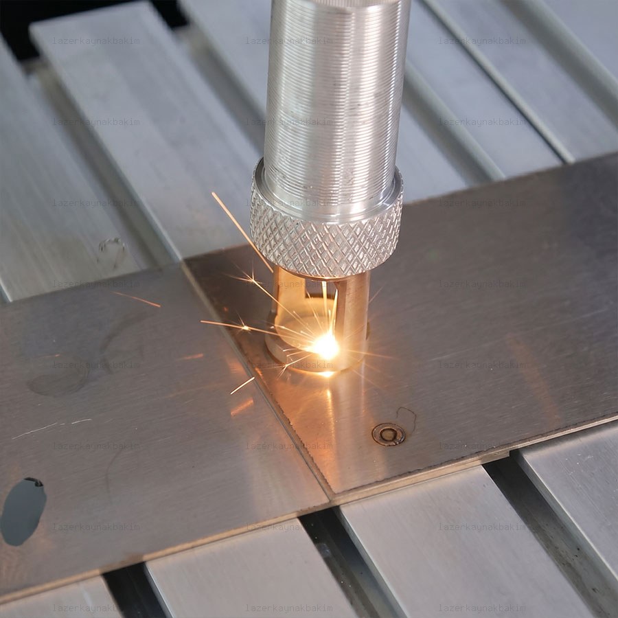 Destek Kollu Fiber Lazer Punta ve Dikiş Kaynak Makinesi